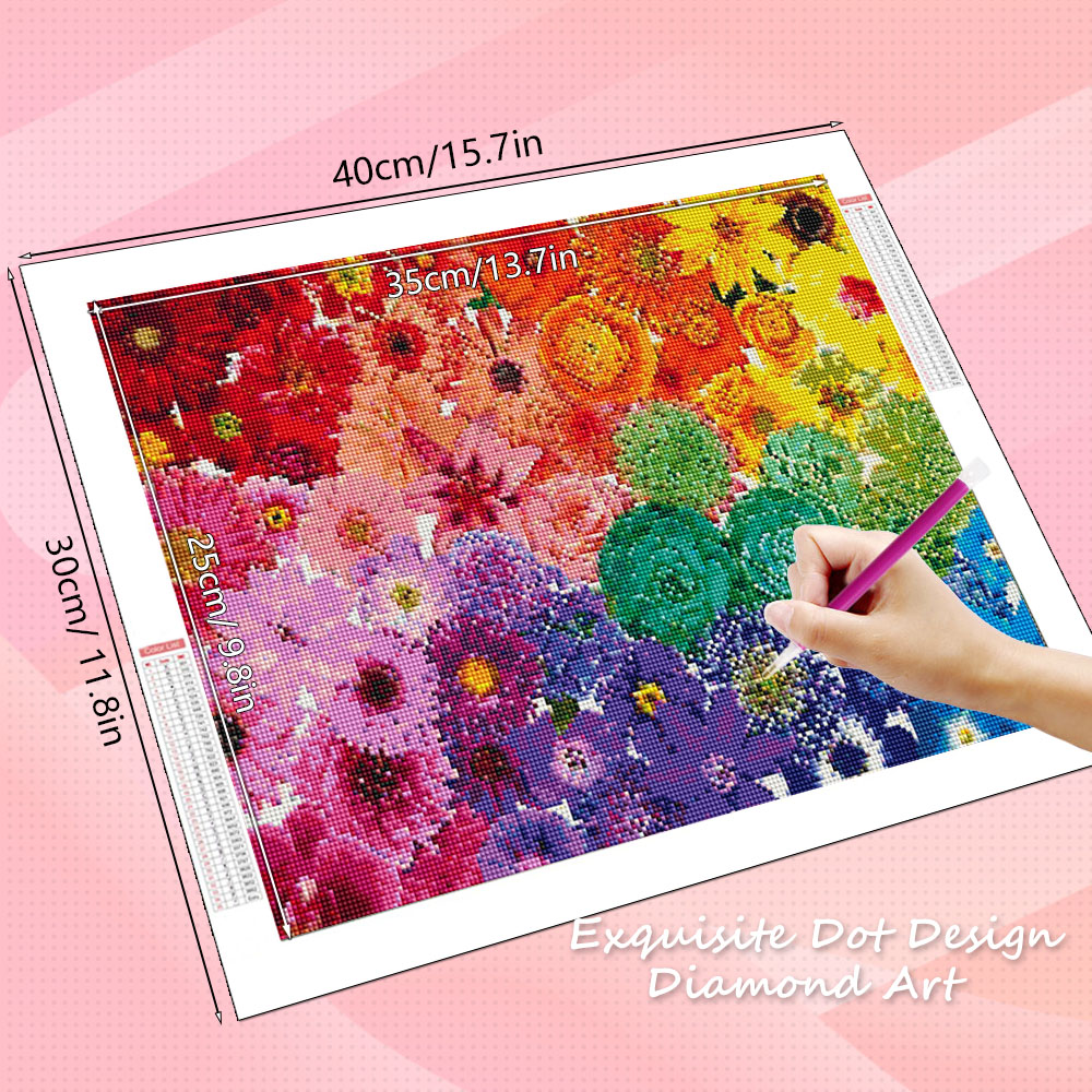 Kit per Pittura Diamante HUACA - Resin Art Of Rose recensione e prezzo