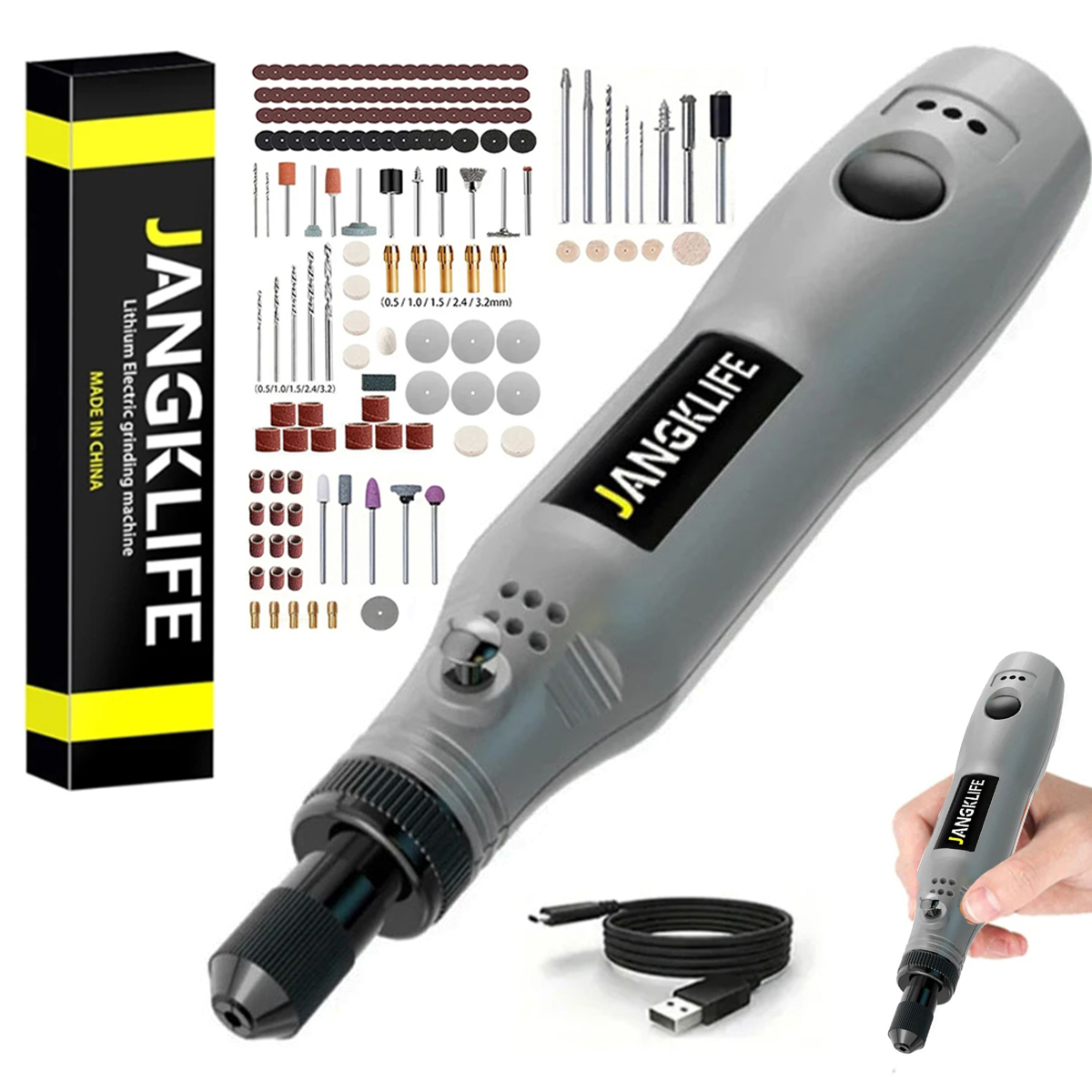 JANGKLIFE Kit di utensili rota - Resin Art Drill Machine recensione e prezzo