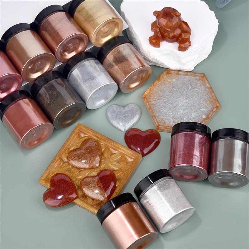 50g Shimmer Metallic Oro Argen - Pearl Powder Resin recensione e prezzo