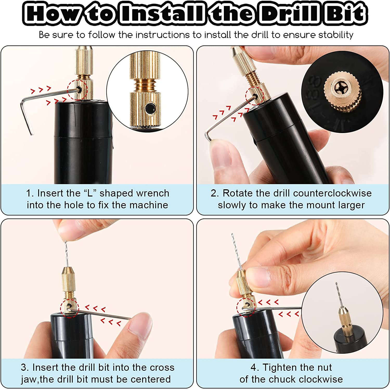 Mini trapano elettrico USB Set - Resin Art Drill Machine recensione e prezzo