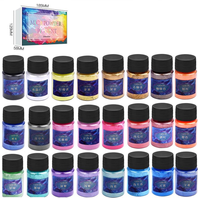 6/24/30 colori resina epossidi - Pearl Powder Resin recensione e prezzo