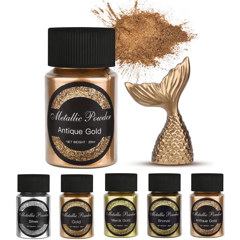 20 Ml Shimmer Metallic Oro Arg - Pearl Powder Resin recensione e prezzo