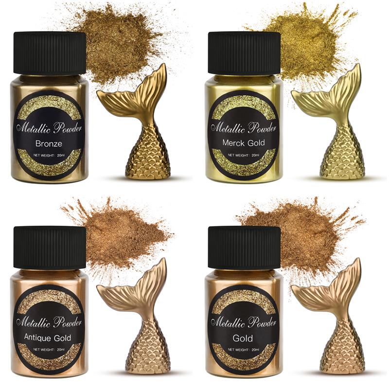 20 Ml Shimmer Metallic Oro Arg - Pearl Powder Resin recensione e prezzo
