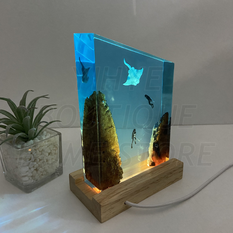 Pezzo d'arte in resina serie m - Resin Art Gift For Birthday recensione e prezzo