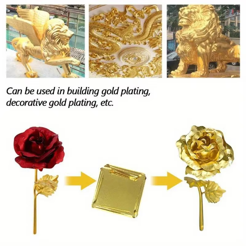 100 fogli di lamina in finto o - Resin Art Gift For Birthday recensione e prezzo
