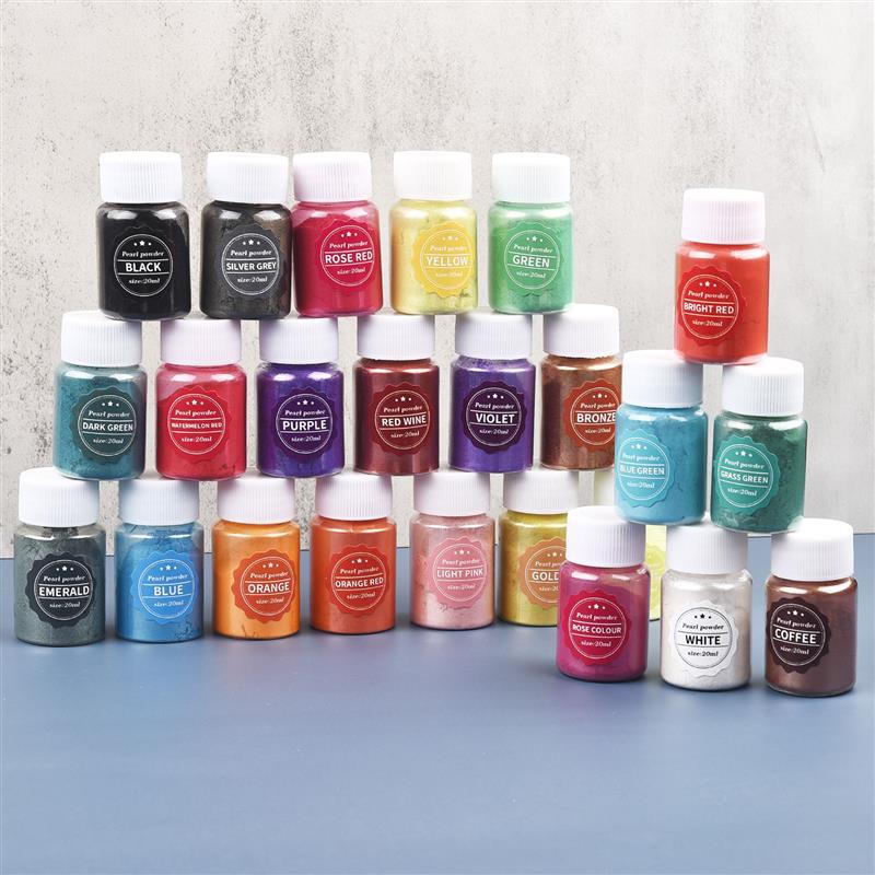 24 Coloers 10g polvere di perl - Pearl Powder Resin recensione e prezzo