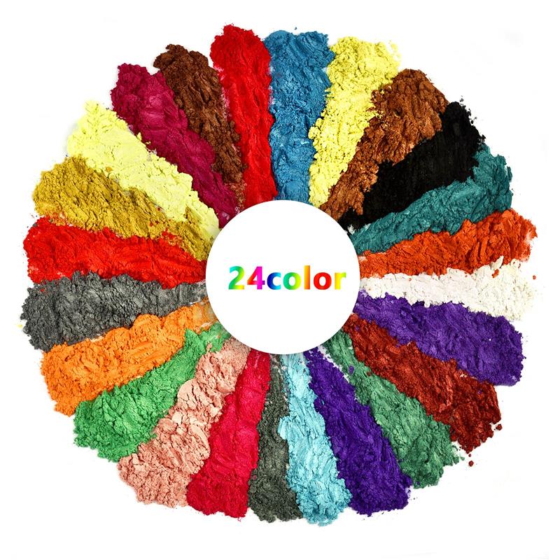 24 Coloers 10g polvere di perl - Pearl Powder Resin recensione e prezzo