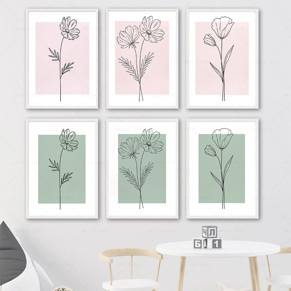 Poster con Fiori in Stile Bota - Resin Art With Flowers recensione e prezzo